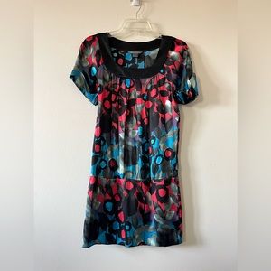 Armani Exchange Silk Printed Dress